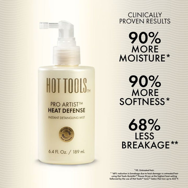 Hot Tools Pro Artist Heat Defense Instant Detangling Mist 6.4oz