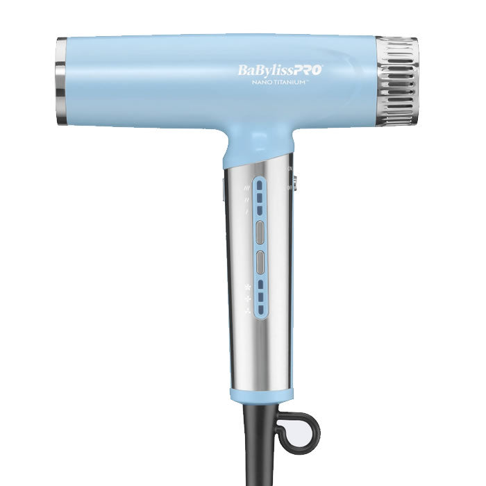 BabylissPro Nano Light Ionic High-Speed Dryer - Limited Edition Iced Blue 