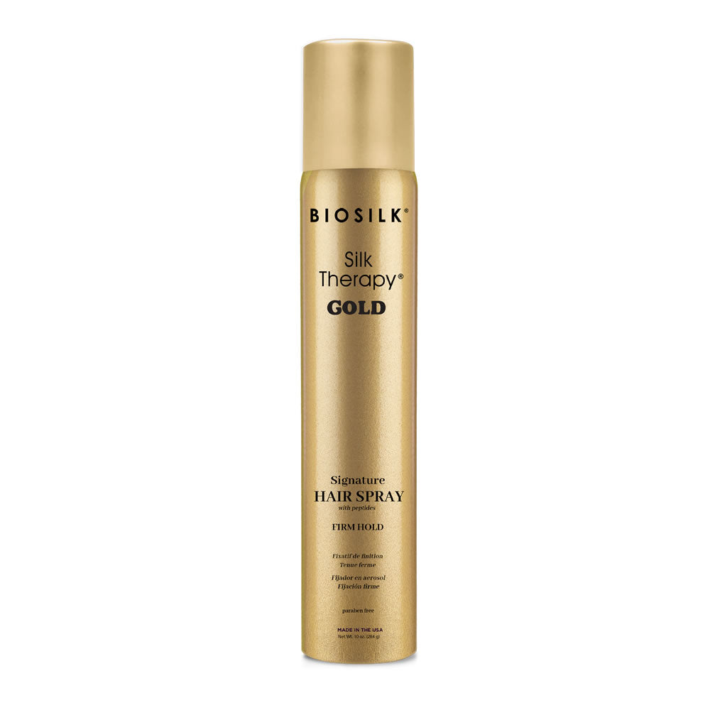 Biosilk Silk Therapy GOLD Signature Hairspray 10oz