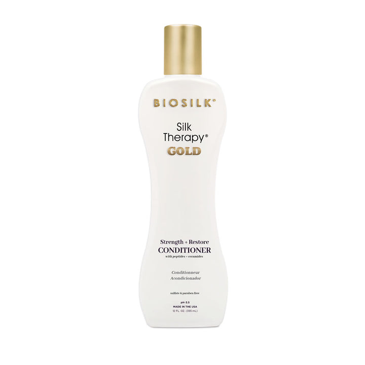 Biosilk Silk Therapy GOLD Strength &amp; Restore Conditioner 12oz