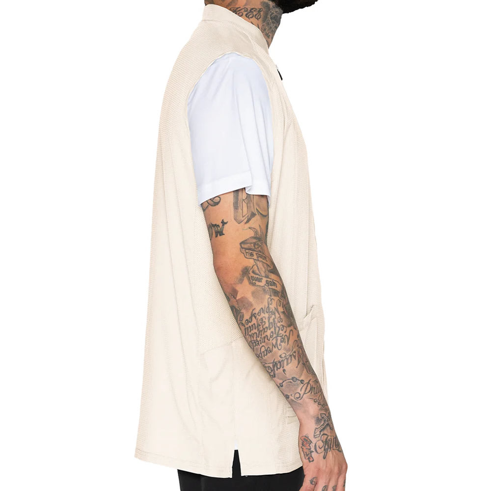 Barber Strong - The Barber Vest Khaki