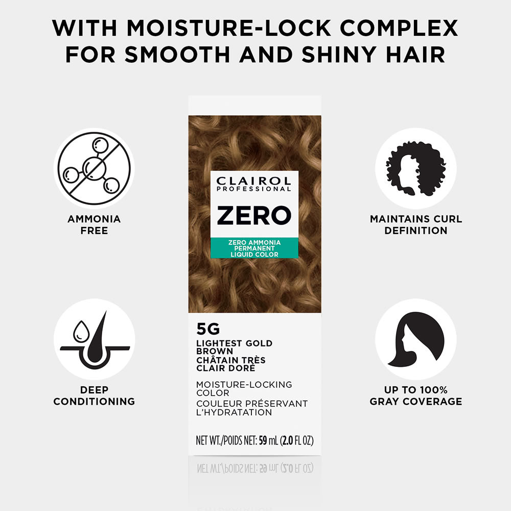 Clairol Professional ZERO No Ammonia Permanent Color