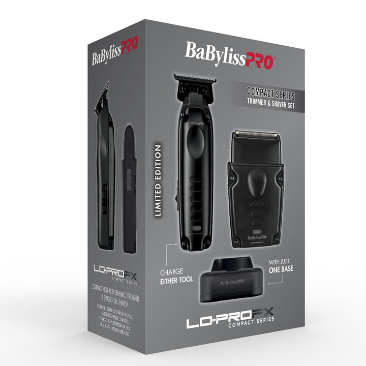 BabylissPro Compact LO-PRO Trimmer &amp; Shaver Combo Pack 