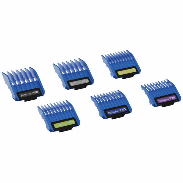 BabylissPro Precision Magnetic Clipper Guards 6pk 