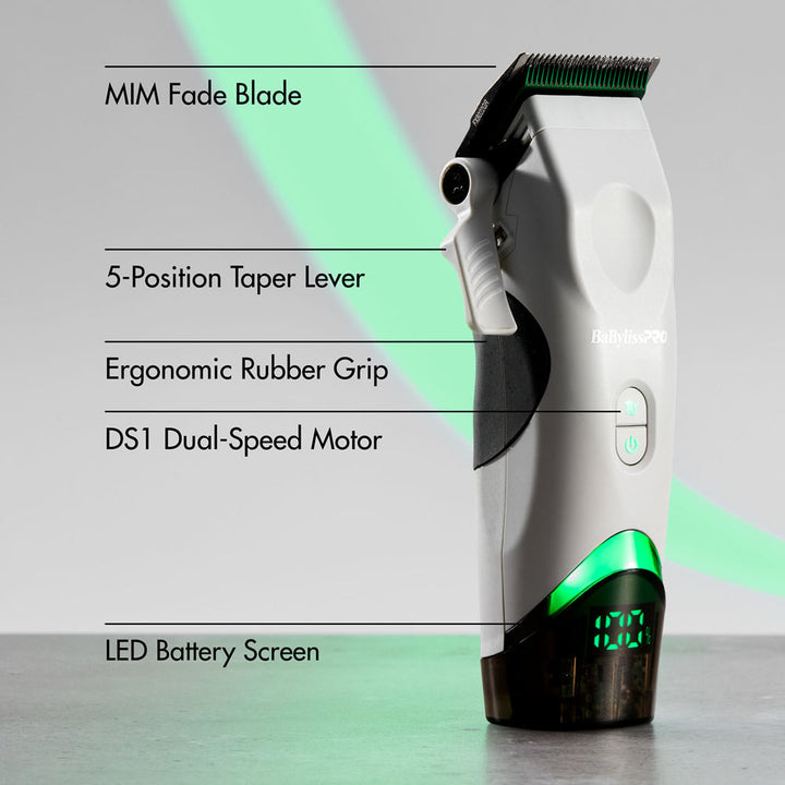 BabylissPro Tomb45 Clipper (White) 
