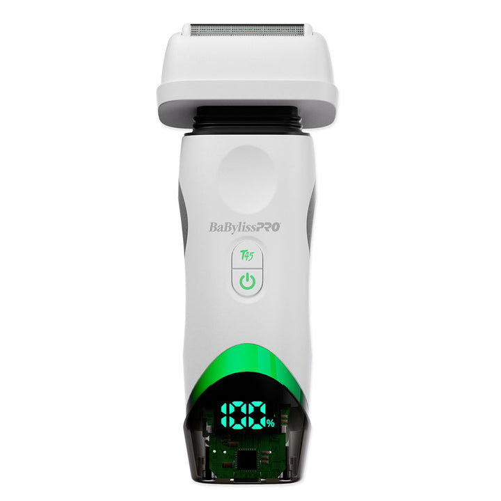 BaybylissPro Tomb45 Wireless Charging Double Foil Shaver (White) 