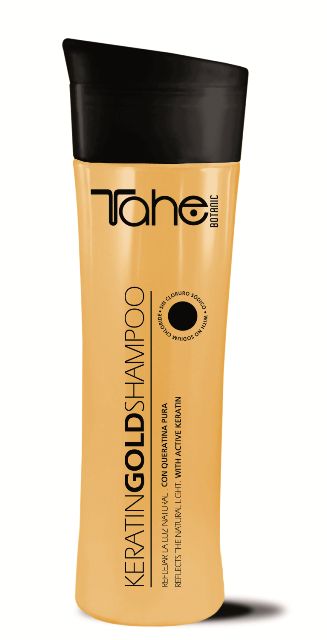 Tahe Botanic Hair System Keratin Gold Shampoo 10oz