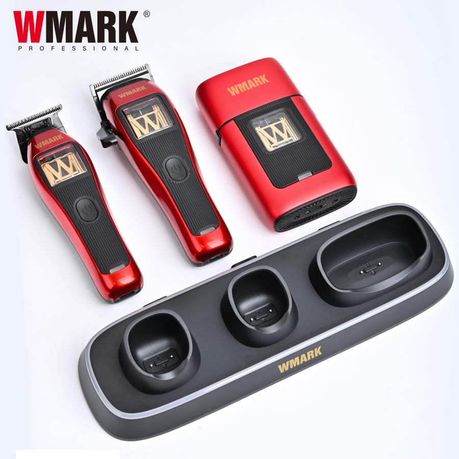 WMARK NG-X1 Vector Motor 3pc Barber Kit