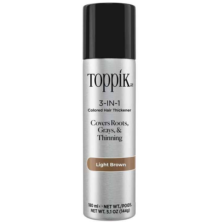 Toppik 3-In-1 Colored Hair Thickener Sprays 5.1oz