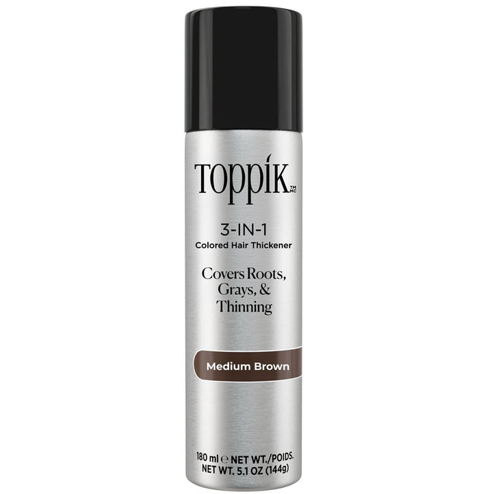 Toppik 3-In-1 Colored Hair Thickener Sprays 5.1oz