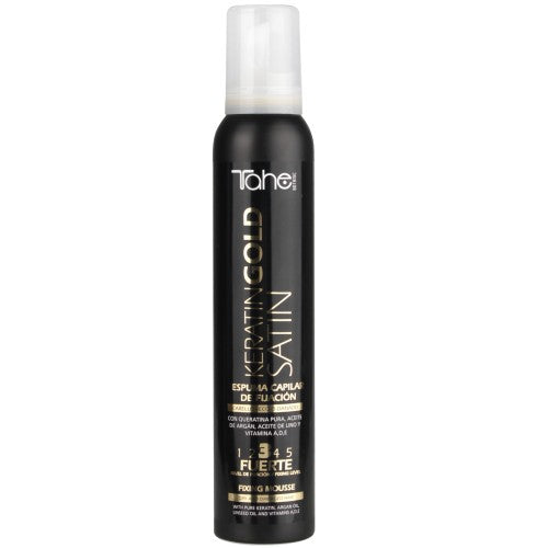 Tahe Botanic Keratin-Gold Satin Mousse (