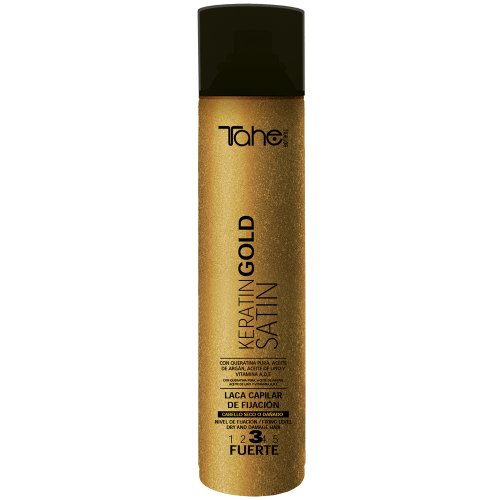 Tahe Botanic Keratin-Gold Satin Hairspray (